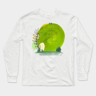 Take a deep breath. Start fresh. Try again. tee and gift items Long Sleeve T-Shirt