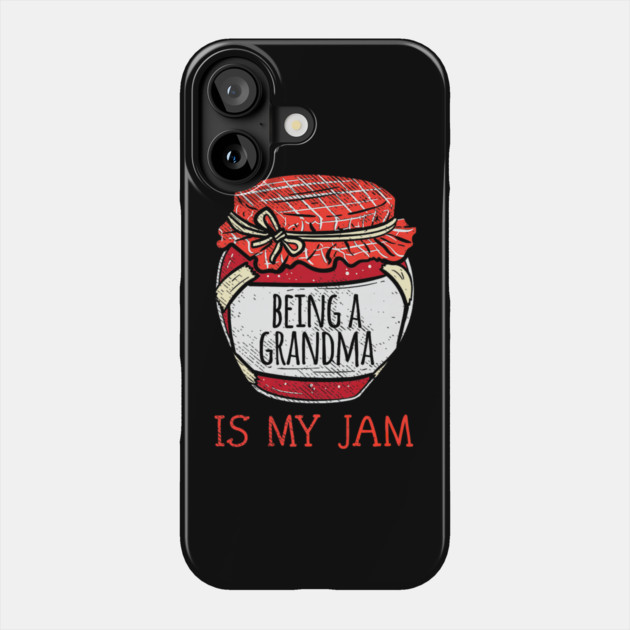 Fun Cute Grandmother Humor Funny Being A Grandma Phone Case by yangho