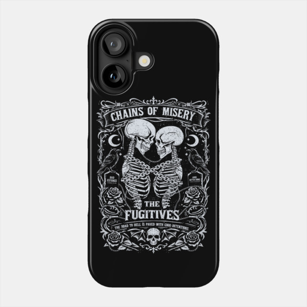 CHAINS OF MISERY Phone Case by artslaves
