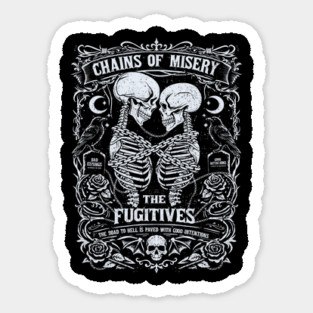 CHAINS OF MISERY Sticker