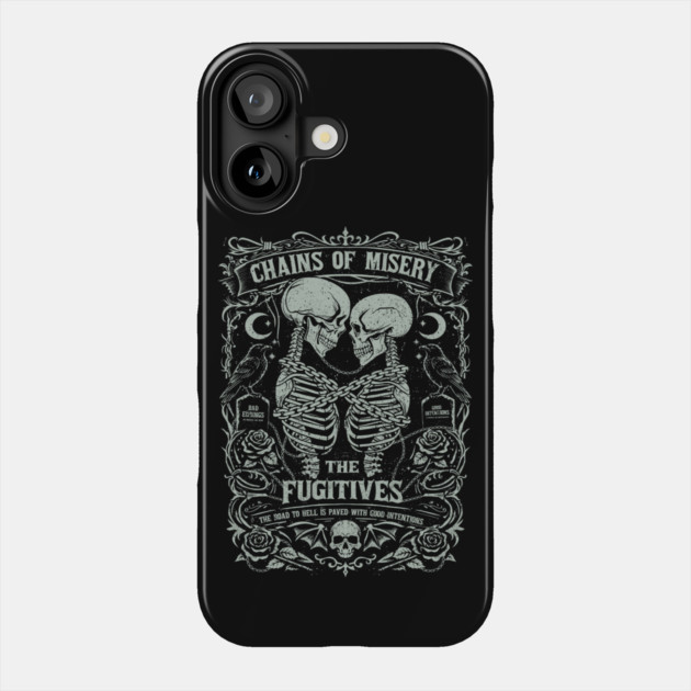 CHAINS OF MISERY Phone Case by artslaves