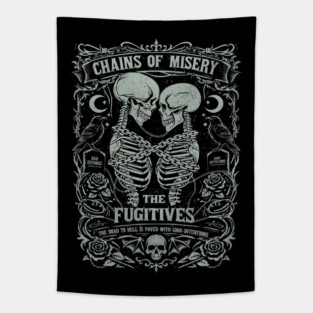 CHAINS OF MISERY Tapestry