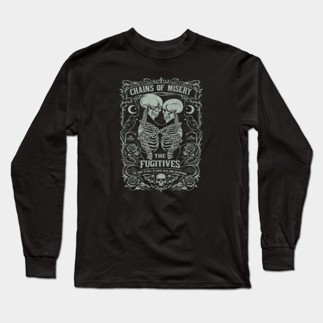 CHAINS OF MISERY Long Sleeve T-Shirt by artslaves