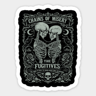 CHAINS OF MISERY Sticker
