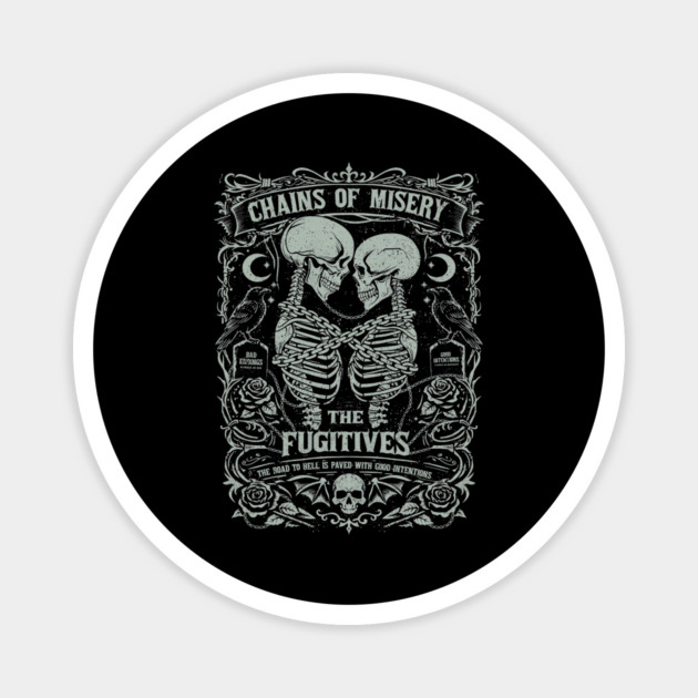 CHAINS OF MISERY Magnet by artslaves