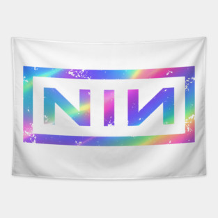 Nine Inch Nails Hologram Tapestry