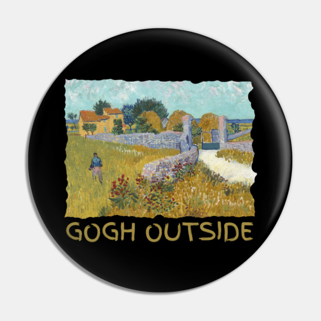 Van Gogh Starry Night Gogh Outside Pin by The WYLD Tribe