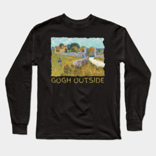Van Gogh Starry Night Gogh Outside Long Sleeve T-Shirt