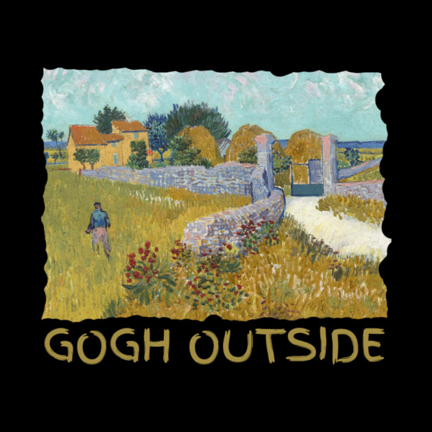 Van Gogh Starry Night Gogh Outside by The WYLD Tribe