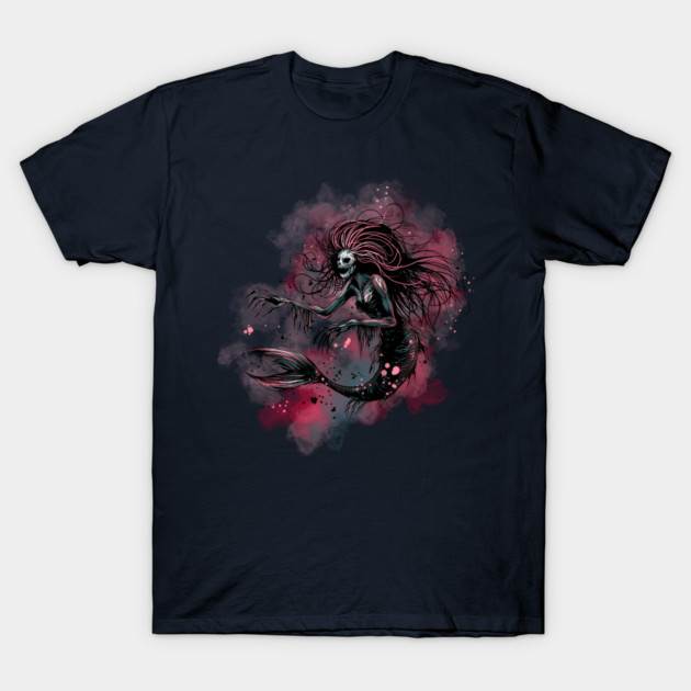 Deep Sea Mermaid T-Shirt by H. R. Sinclair