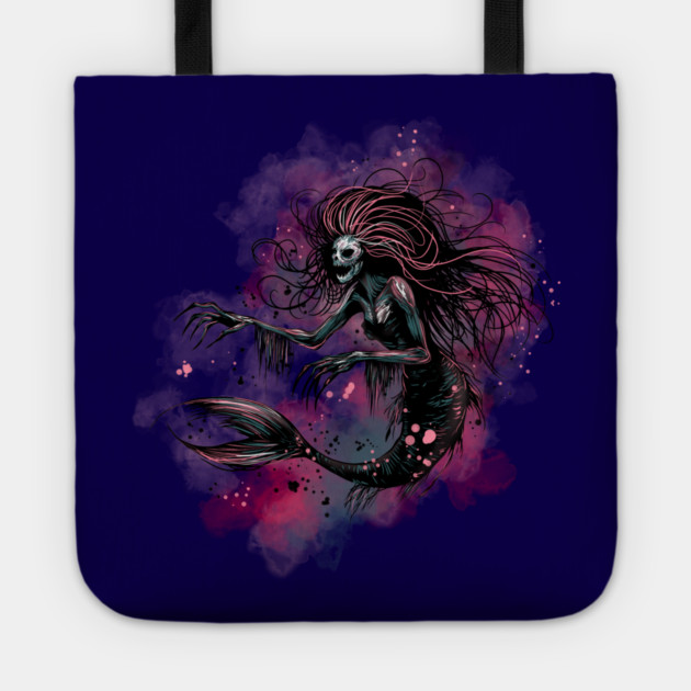 Deep Sea Mermaid Tote by H. R. Sinclair