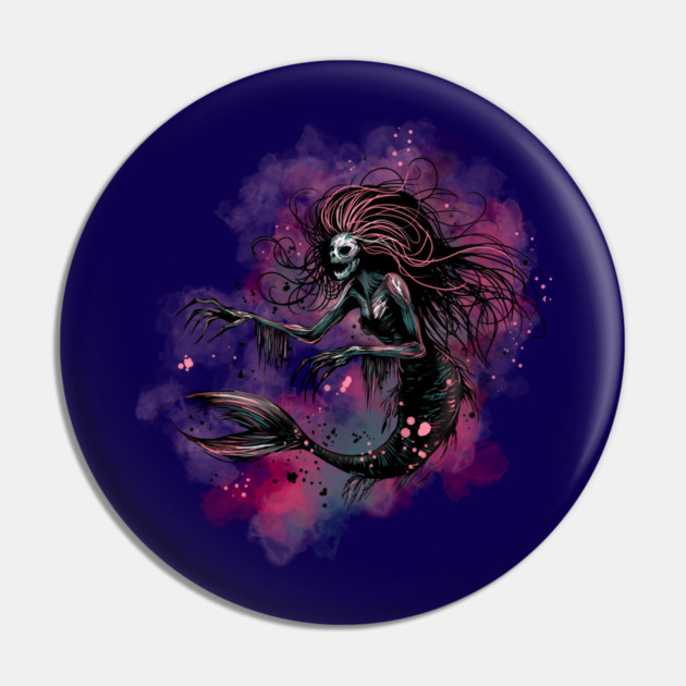 Deep Sea Mermaid Pin by H. R. Sinclair