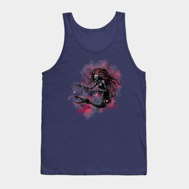 Deep Sea Mermaid Tank Top by H. R. Sinclair