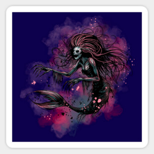 Deep Sea Mermaid Sticker