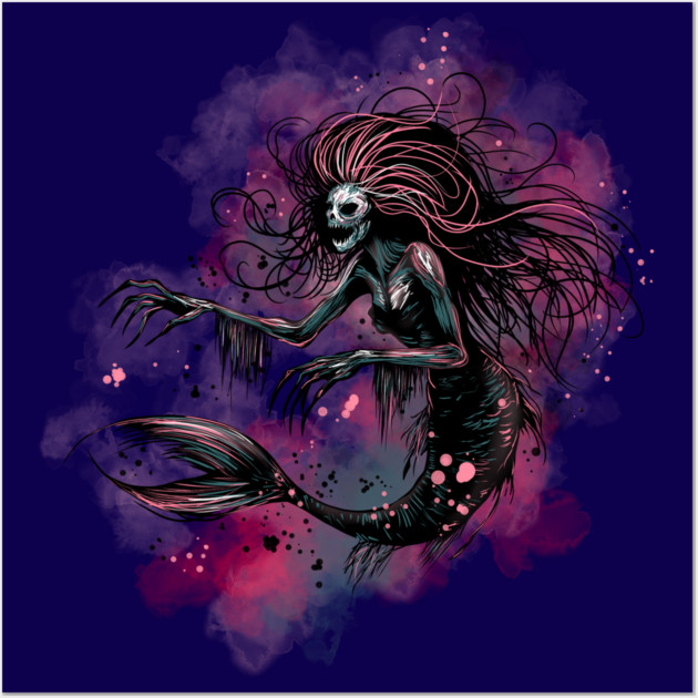 Deep Sea Mermaid Wall Art by H. R. Sinclair