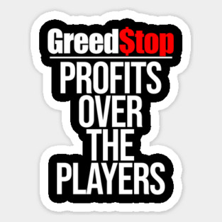 Greed$top Profits Over The Players Greed Stop Magnet
