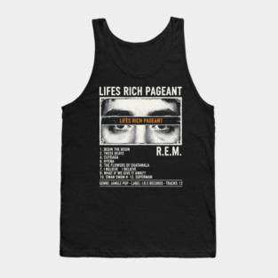 R.E.M. - LIFES RICH PAGEANT || ALBUM TRACKLIST || Tank Top