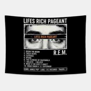 R.E.M. - LIFES RICH PAGEANT || ALBUM TRACKLIST || Tapestry