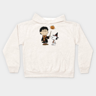 Harry Potter Magic, Charlie and Snoopy Kids Hoodie