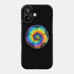 Tie-Dye Soccer Ball Phone Case