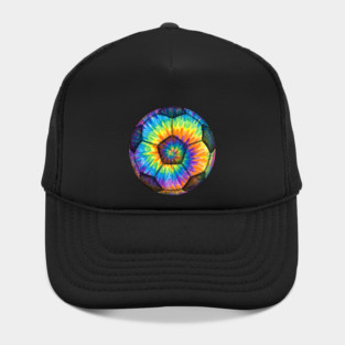 Tie-Dye Soccer Ball Hat