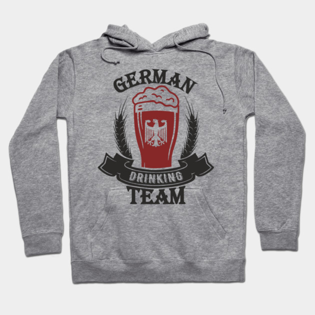 German Drinking Team Oktoberfest Vibes Hoodie by Anticorporati