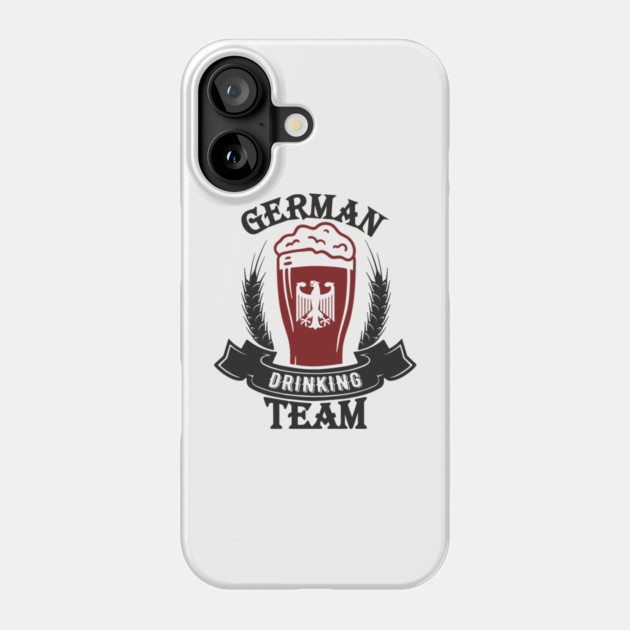 German Drinking Team Oktoberfest Vibes Phone Case by Anticorporati