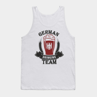 German Drinking Team Oktoberfest Vibes Tank Top