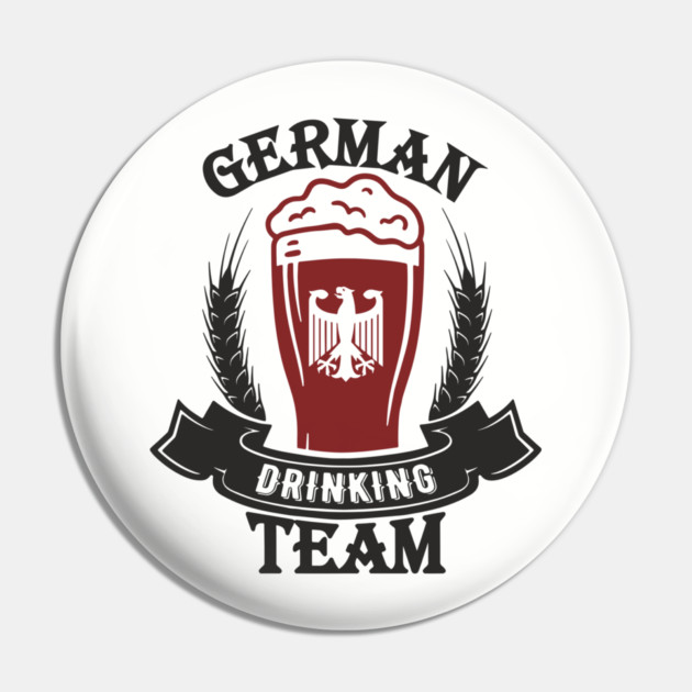 German Drinking Team Oktoberfest Vibes Pin by Anticorporati