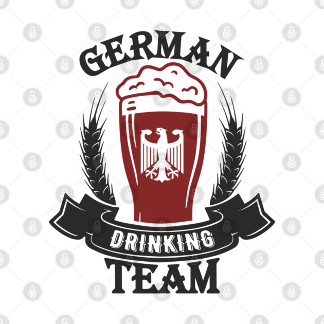German Drinking Team Oktoberfest Vibes by Anticorporati