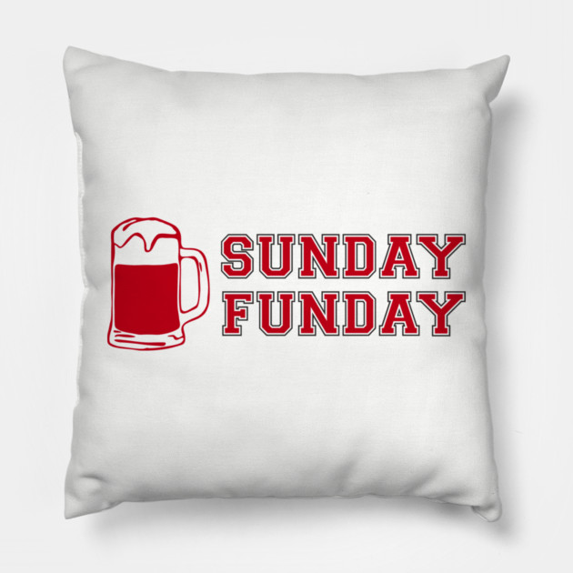 Sunday Funday Boozy Chill Mode Pillow by Anticorporati