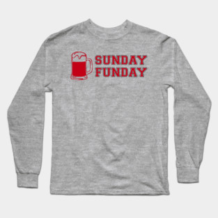 Sunday Funday Boozy Chill Mode Long Sleeve T-Shirt