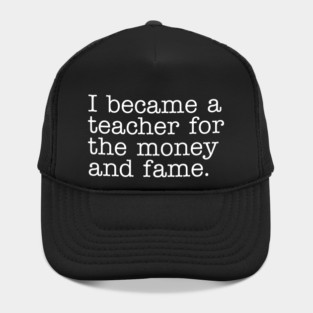 Why I Became a Teacher Hat