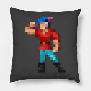 Graham low-res pixelart Pillow
