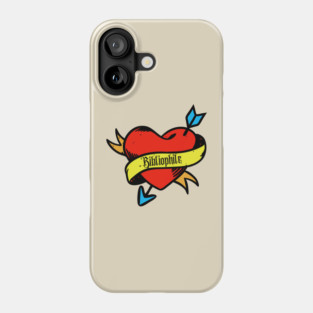 Logo Crest/Bibliophile Phone Case
