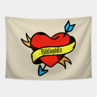 Logo Crest/Bibliophile Tapestry