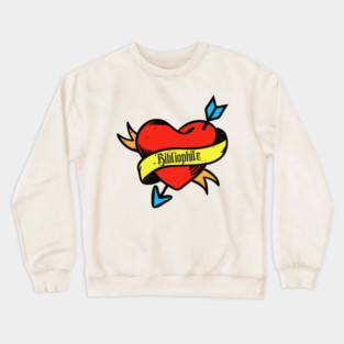 Bibliophile Crewneck Sweatshirt