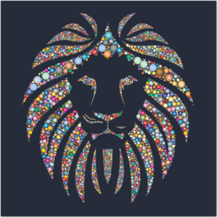 Lion Posters and Art