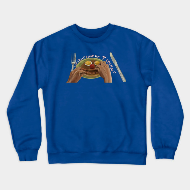 Pee-Wee's Big Adventure: Mr. Breakfast Crewneck Sweatshirt by 51Deesigns