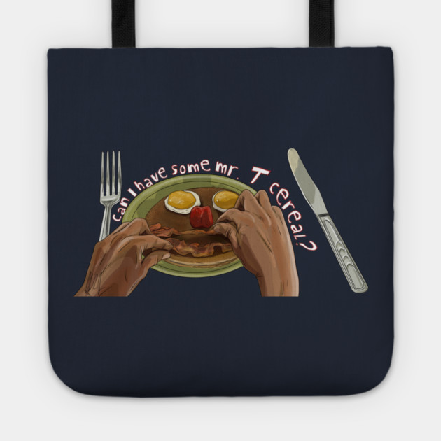 Pee-Wee's Big Adventure: Mr. Breakfast Tote by 51Deesigns