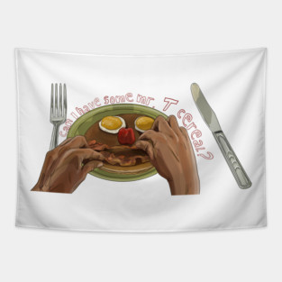 Pee-Wee's Big Adventure: Mr. Breakfast Tapestry