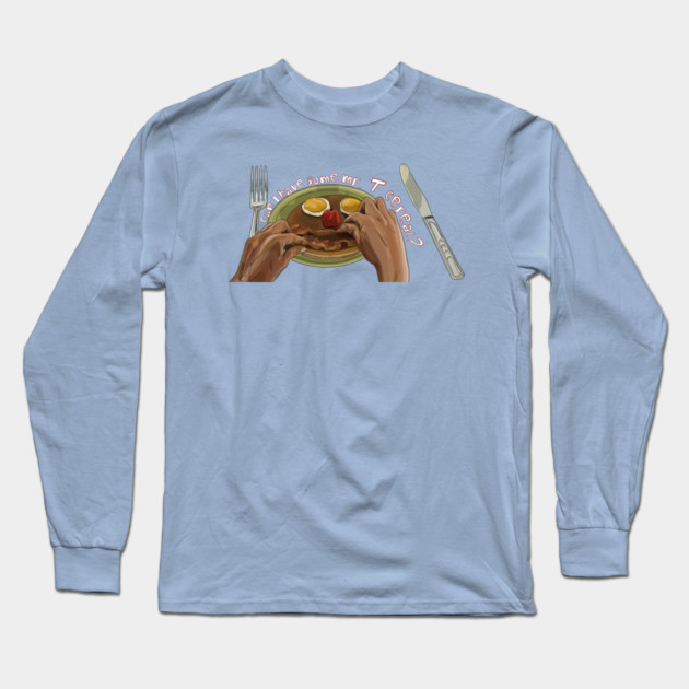 Pee-Wee's Big Adventure: Mr. Breakfast Long Sleeve T-Shirt by 51Deesigns