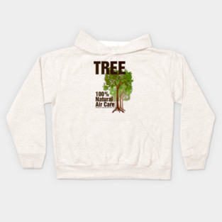 Tree: 100% Natural Air Care Kids Hoodie