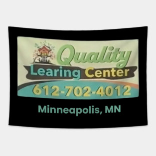Quality Learing Center Gifts Quality Learing Center Learning Funny Day Care Meme Tapestry