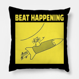 Beat happening Pillow