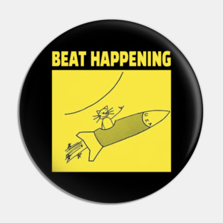 Beat happening Pin