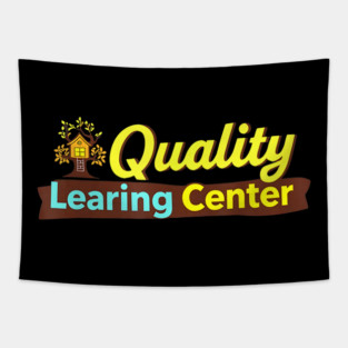 Quality Learing Center Funny Tapestry
