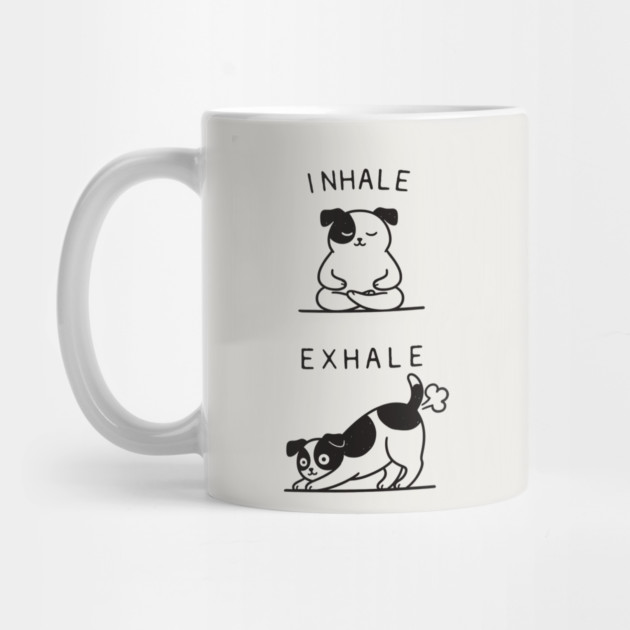 Inhale Exhale (Dog) by CreativeSage