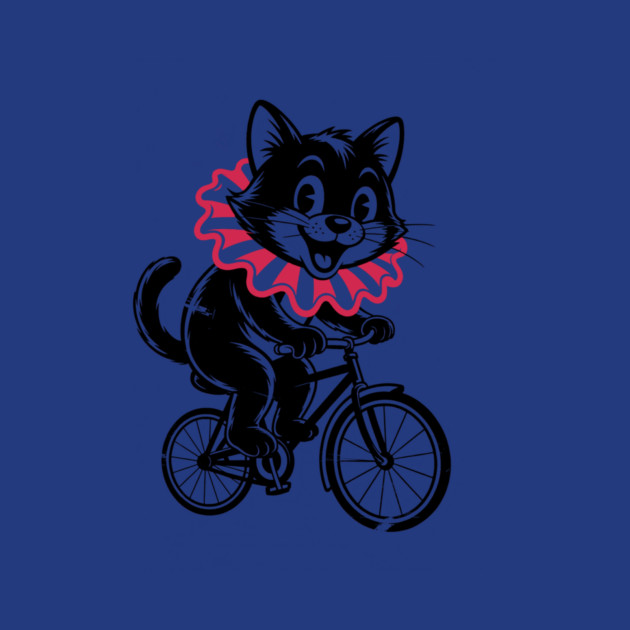 Cat Riding bicycle by CreativeSage