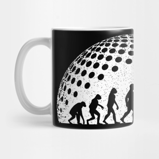 Funny Golf Evolution Golf Player Vintage by yangho